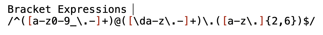 Regex Tutorial on Matching an Email · GitHub