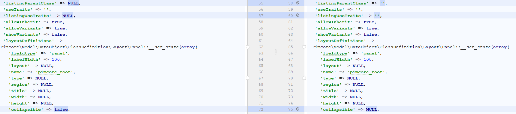 Class Save makes unnecessary modifications to definition files · Issue ...