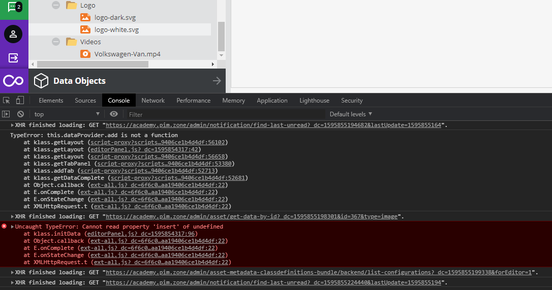 [Assets] Opening new assets fails · Issue #6834 · pimcore/pimcore · GitHub