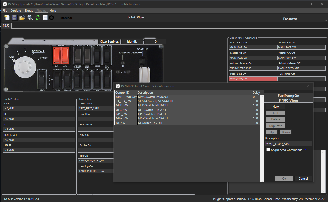 Multiple functions on one switch not working anymore · Issue #269 · DCS ...