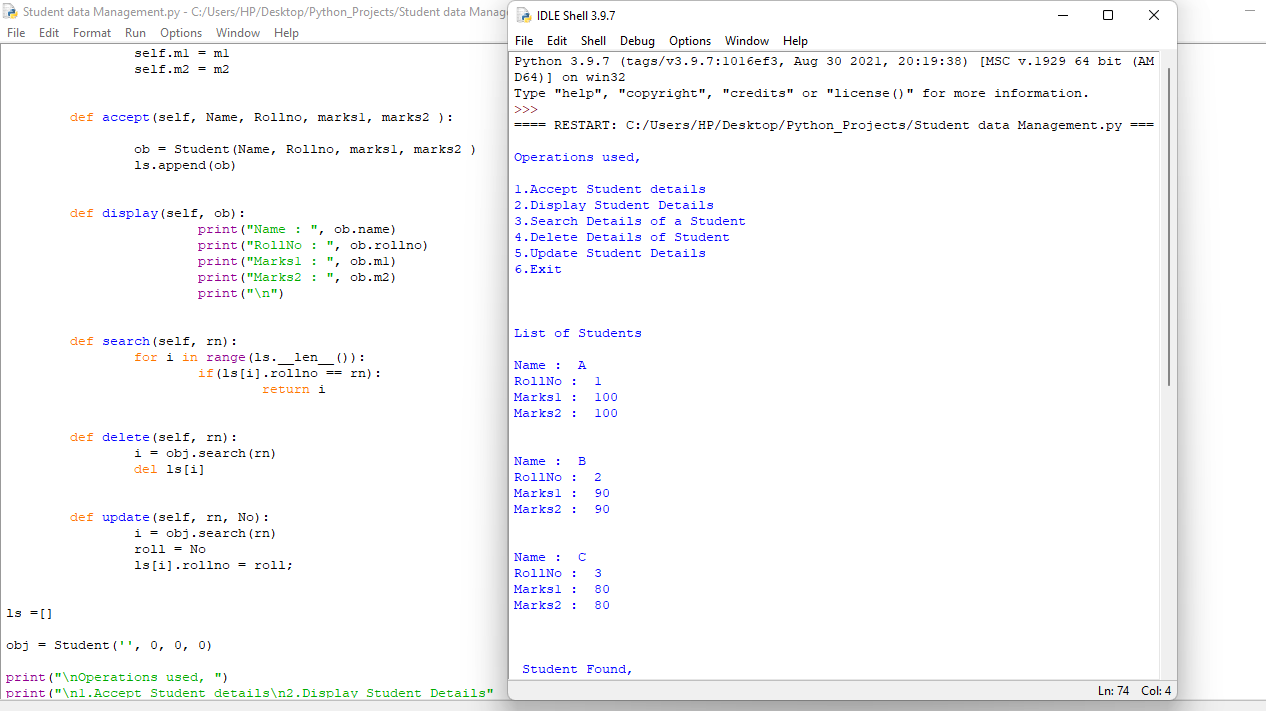 Github Chitrarekhakursunge Student Management System