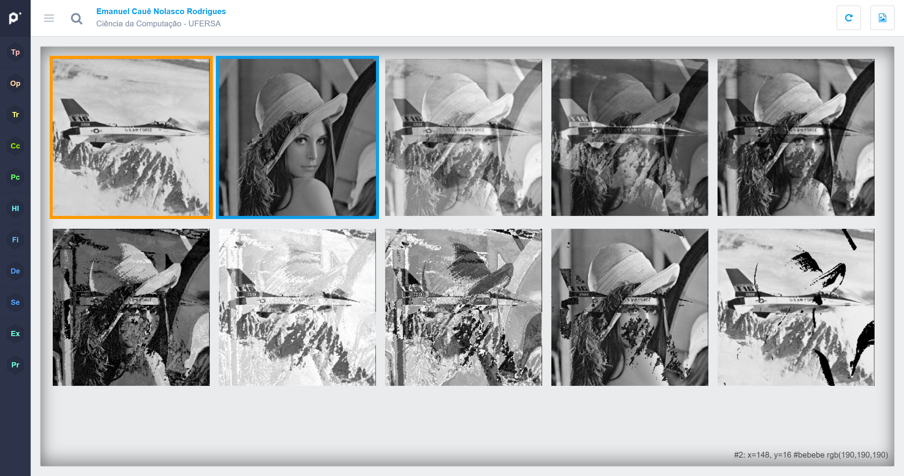 GitHub - Cauen/javascript-dip-algorithms: Digital Image Processing ...