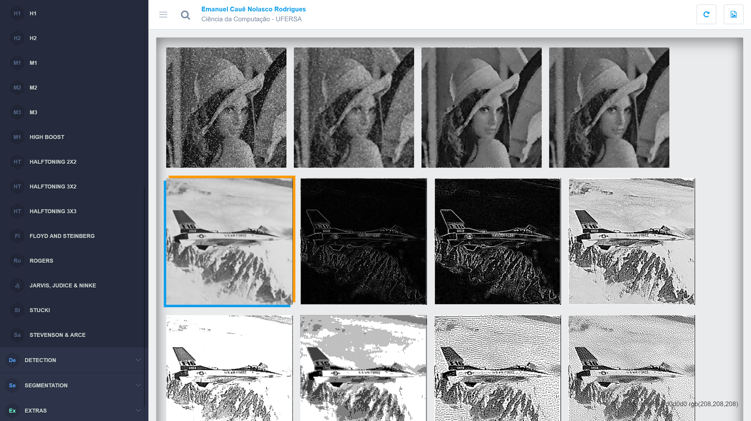 GitHub - Cauen/javascript-dip-algorithms: Digital Image Processing ...