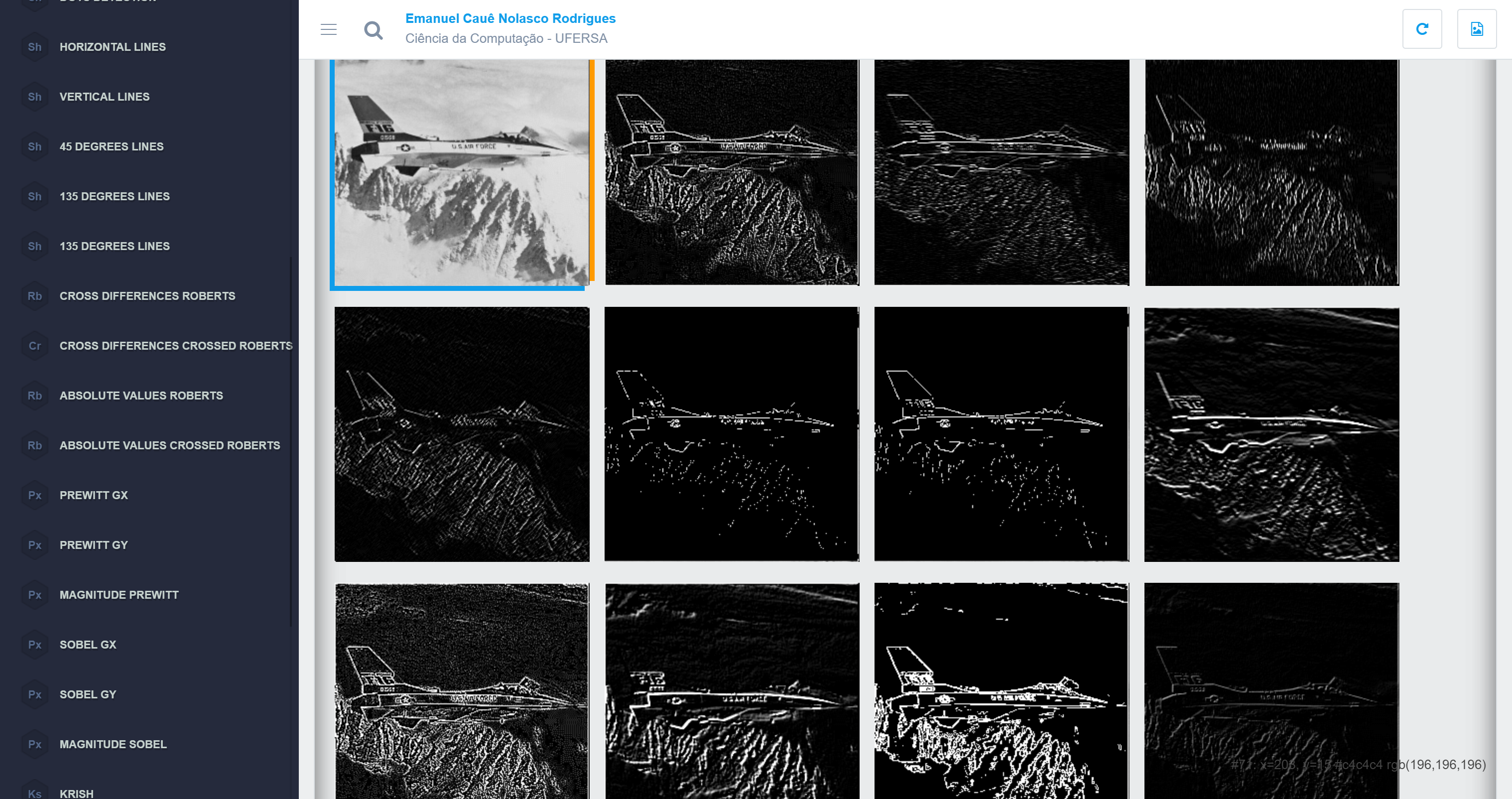 GitHub - Cauen/javascript-dip-algorithms: Digital Image Processing ...