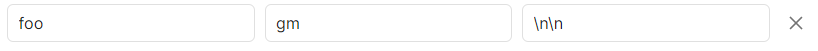 Bug: multiple newlines don't work in regex replacement · Issue #575 ...