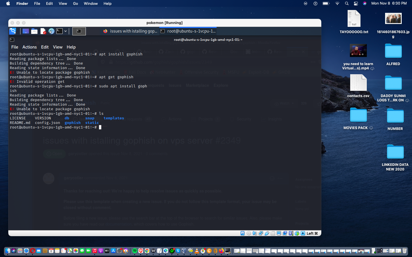 issues with istalling gophish on vps server · Issue #2349 · gophish ...