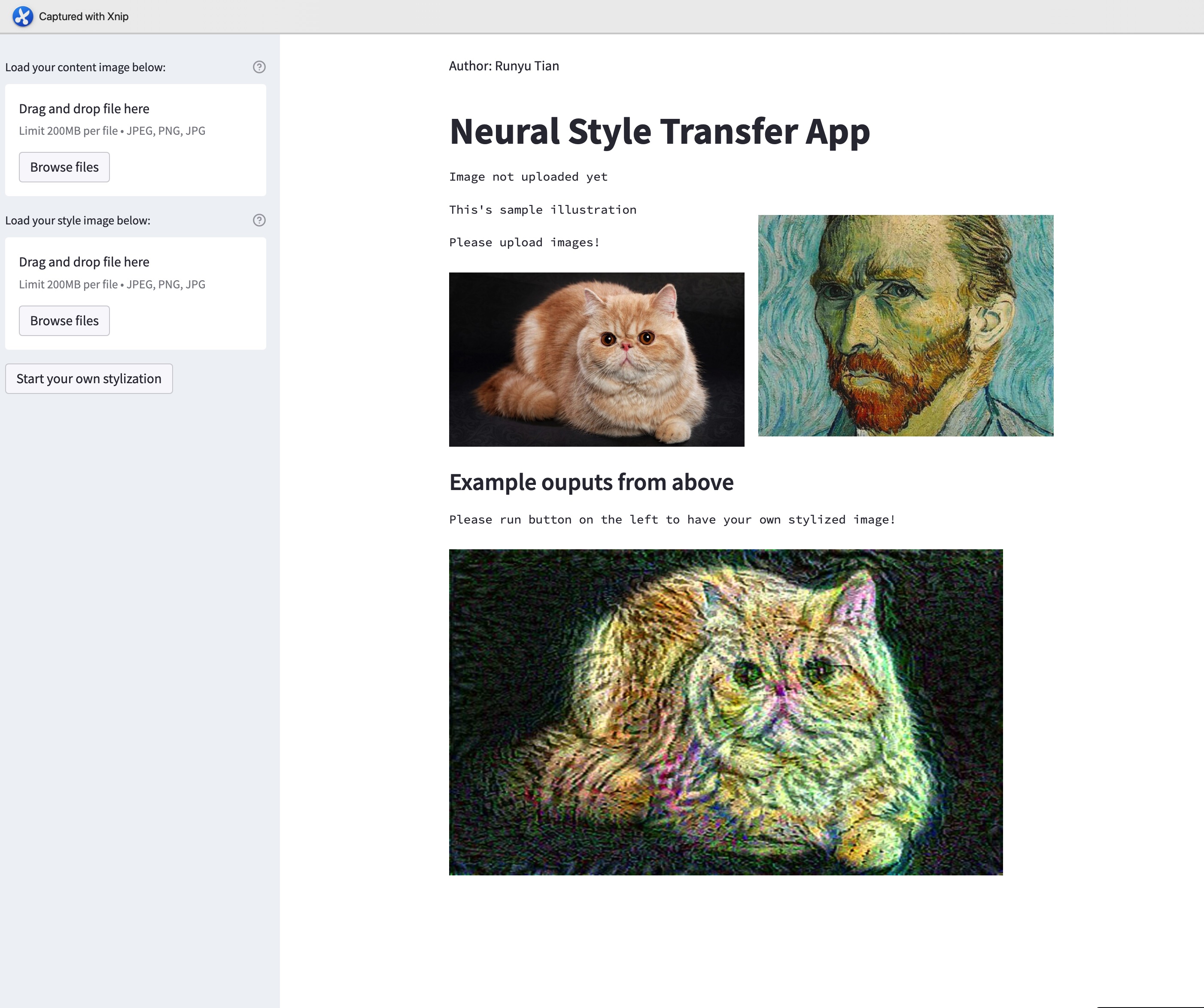 GitHub - Scorpio11Rain/Neural-Style-Transfer-Web-Application