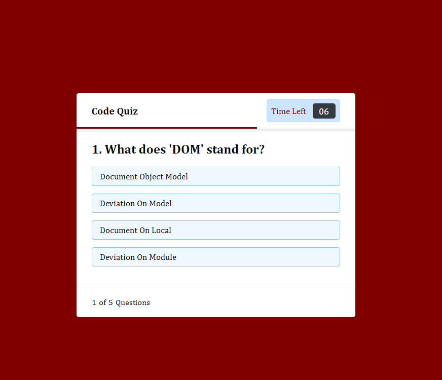 GitHub - osman230/Code-Quiz