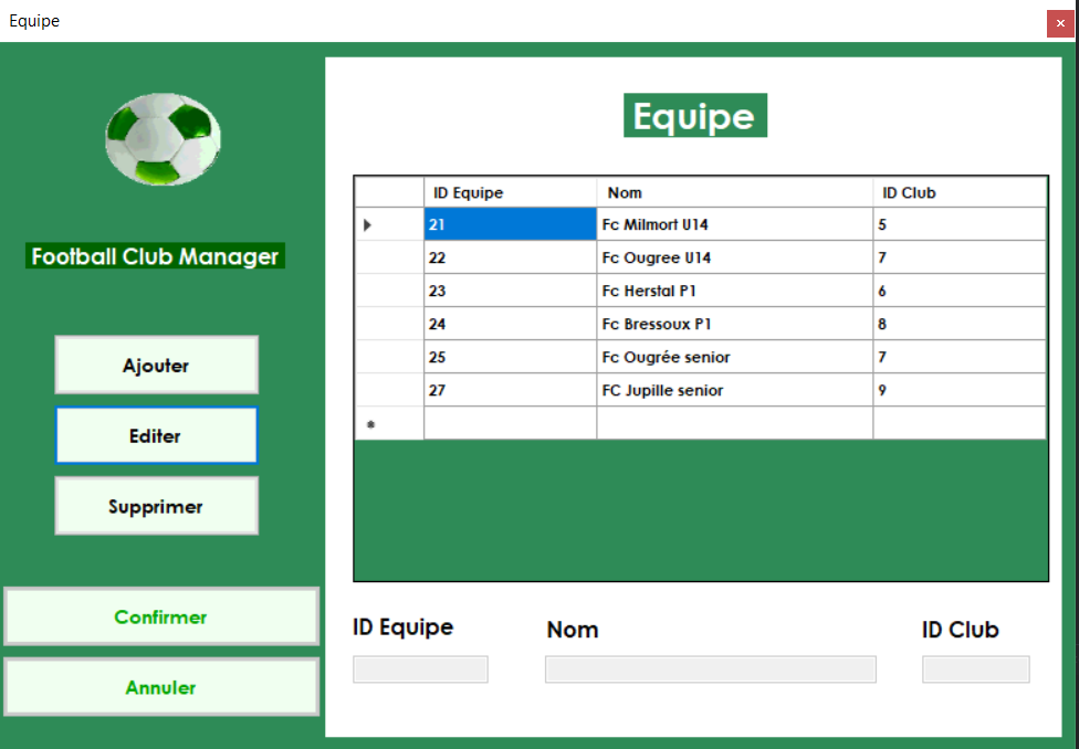 GitHub - Chefayoub/Club_Football: Application that links a c# winform ...