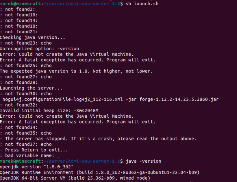 launch.sh not working · Issue 331 · NomiCEu/NomiCEu · GitHub
