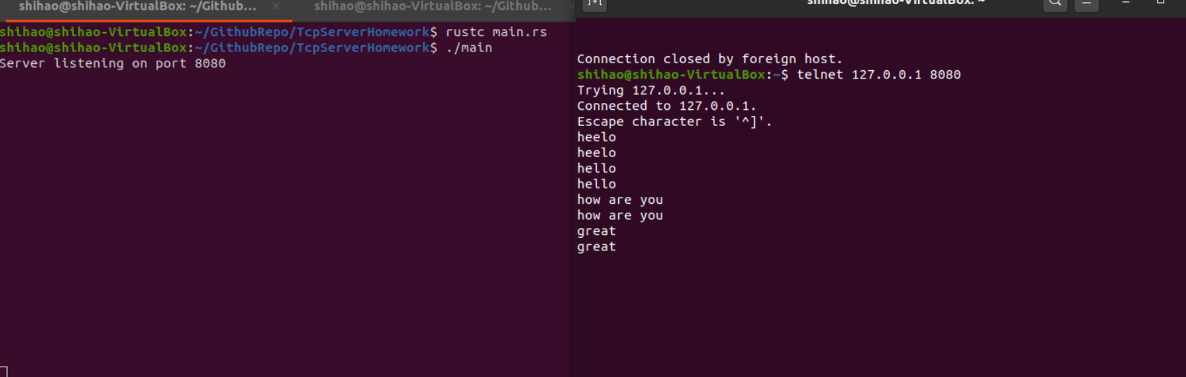 GitHub - ZSH123321/TcpServerHomework