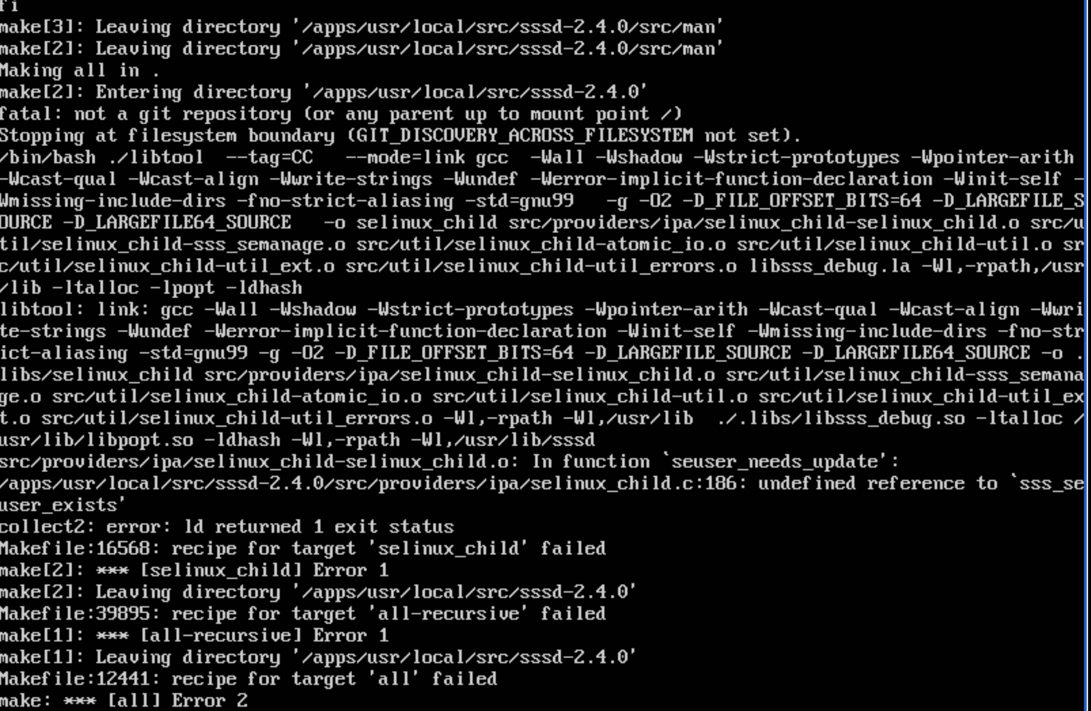 2.4.0 Release --without-selinux doesn't disable selinux build · Issue ...