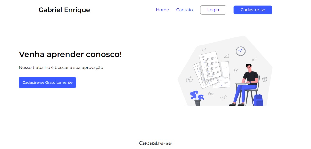 GitHub - gabriel-enrique7/educational-landing-page: The landing page ...