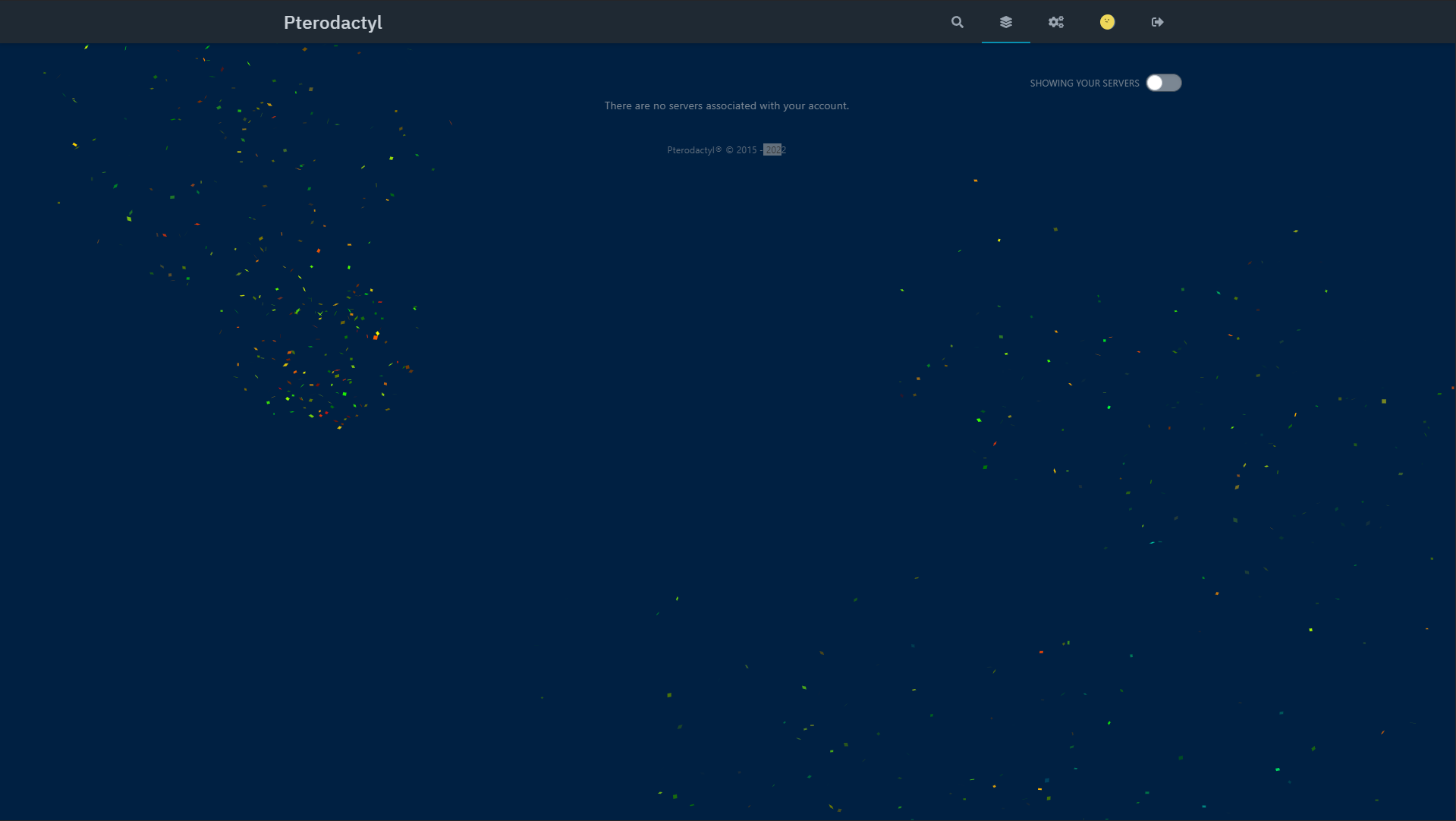 Github corwindev particlejs pterodactyl theme
