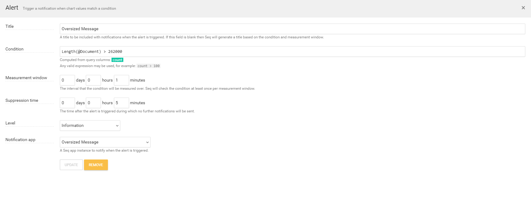 Setting up alerts · datalust seq-tickets · Discussion #1337 · GitHub
