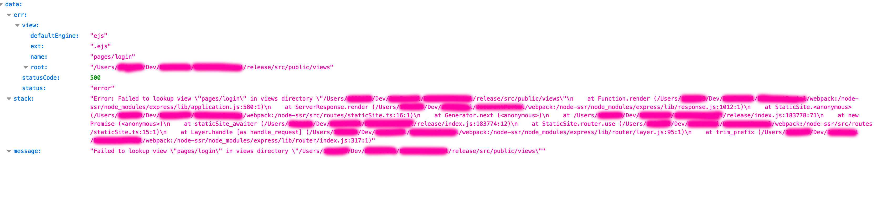 error