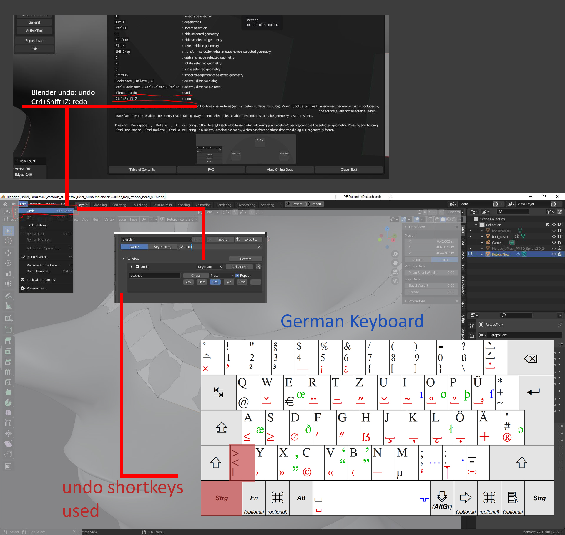BUG Undo Not Working Retopoflow 3 2 0 Issue 1033 CGCookie 