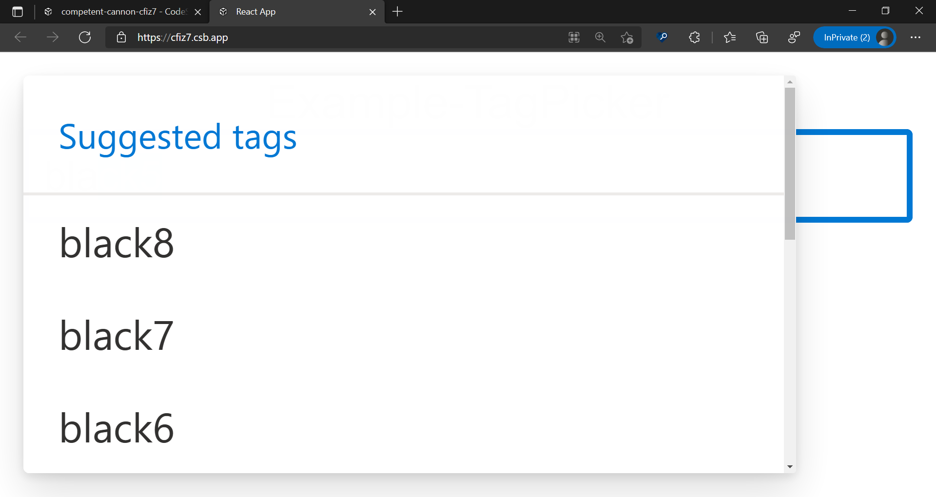 At 400 Zoom, While navigating using down arrow key, focus is not going
