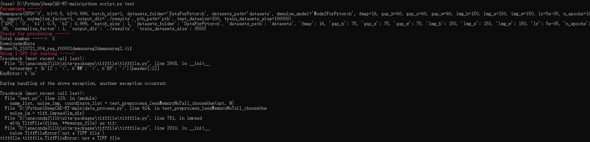 Probelms of GPU acceleration · Issue #6 · cabooster/DeepCAD · GitHub