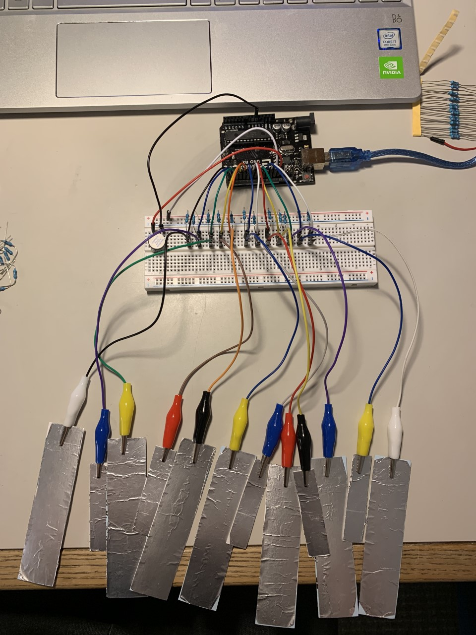 GitHub EstherAhyeonCho/CapacitiveTouchPiano Created a capacitve