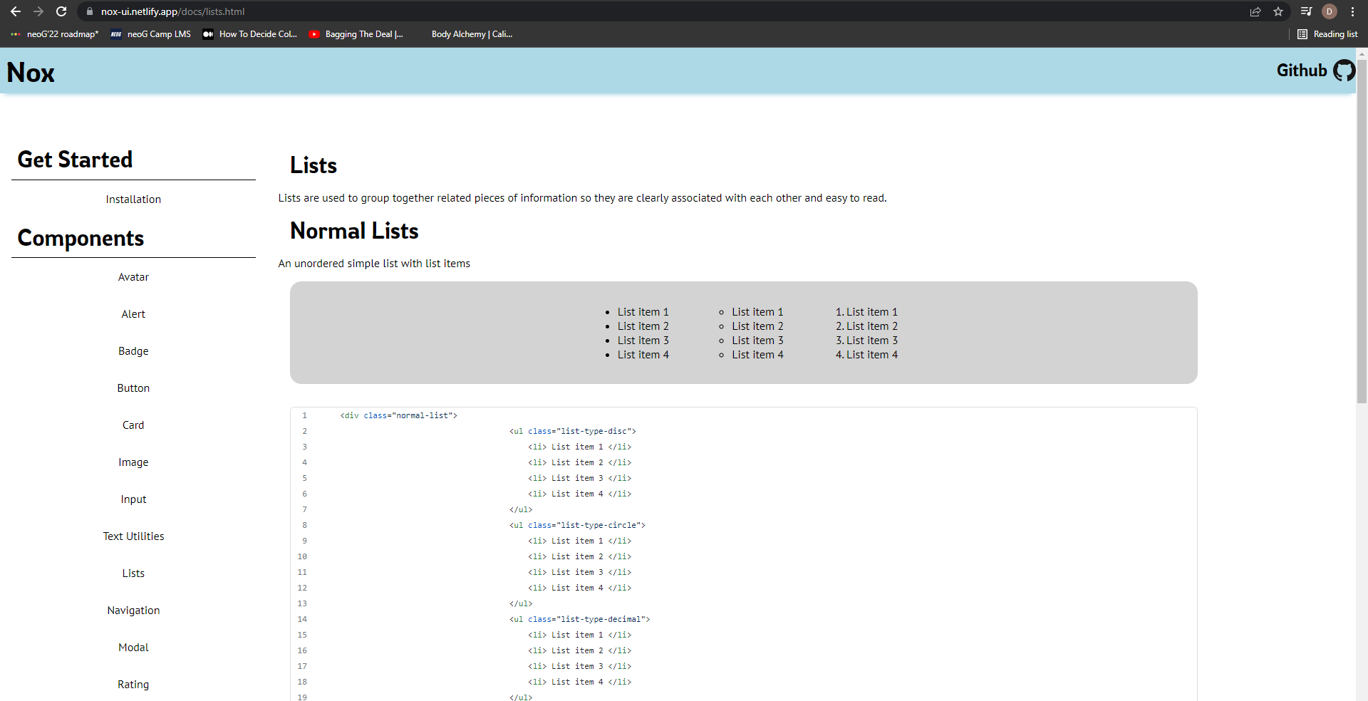 GitHub - jyothishp994/Component-Library-Nox · GitHub