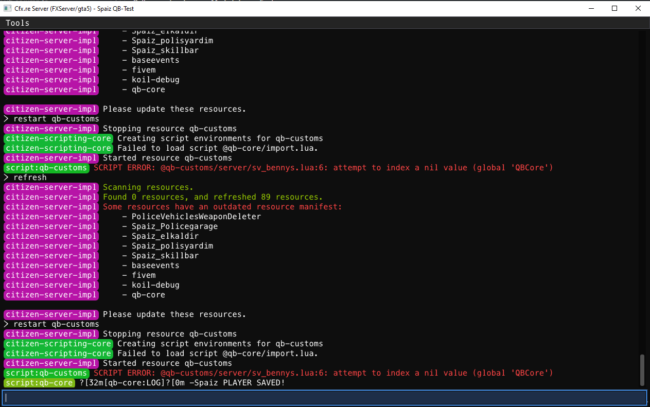 qb-customs from qbcore-framework - Git Product