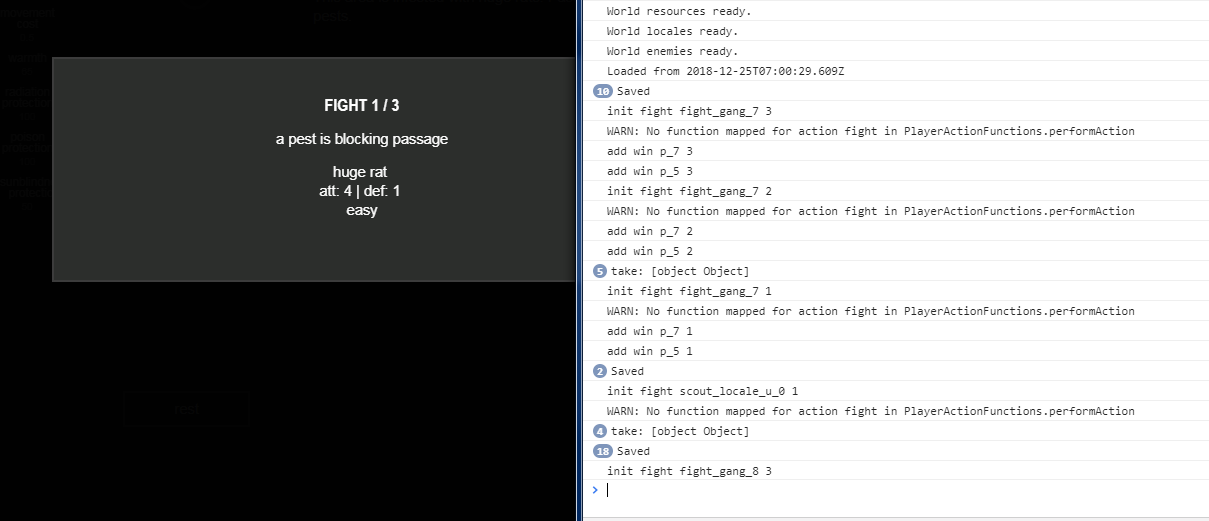 Fight button is disappeared · Issue #92 · nroutasuo/level13 · GitHub