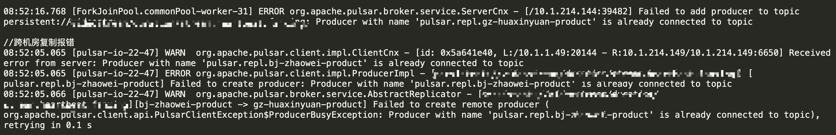 Producer cannot connect after Unloading bundle · Issue #6872 · apache ...