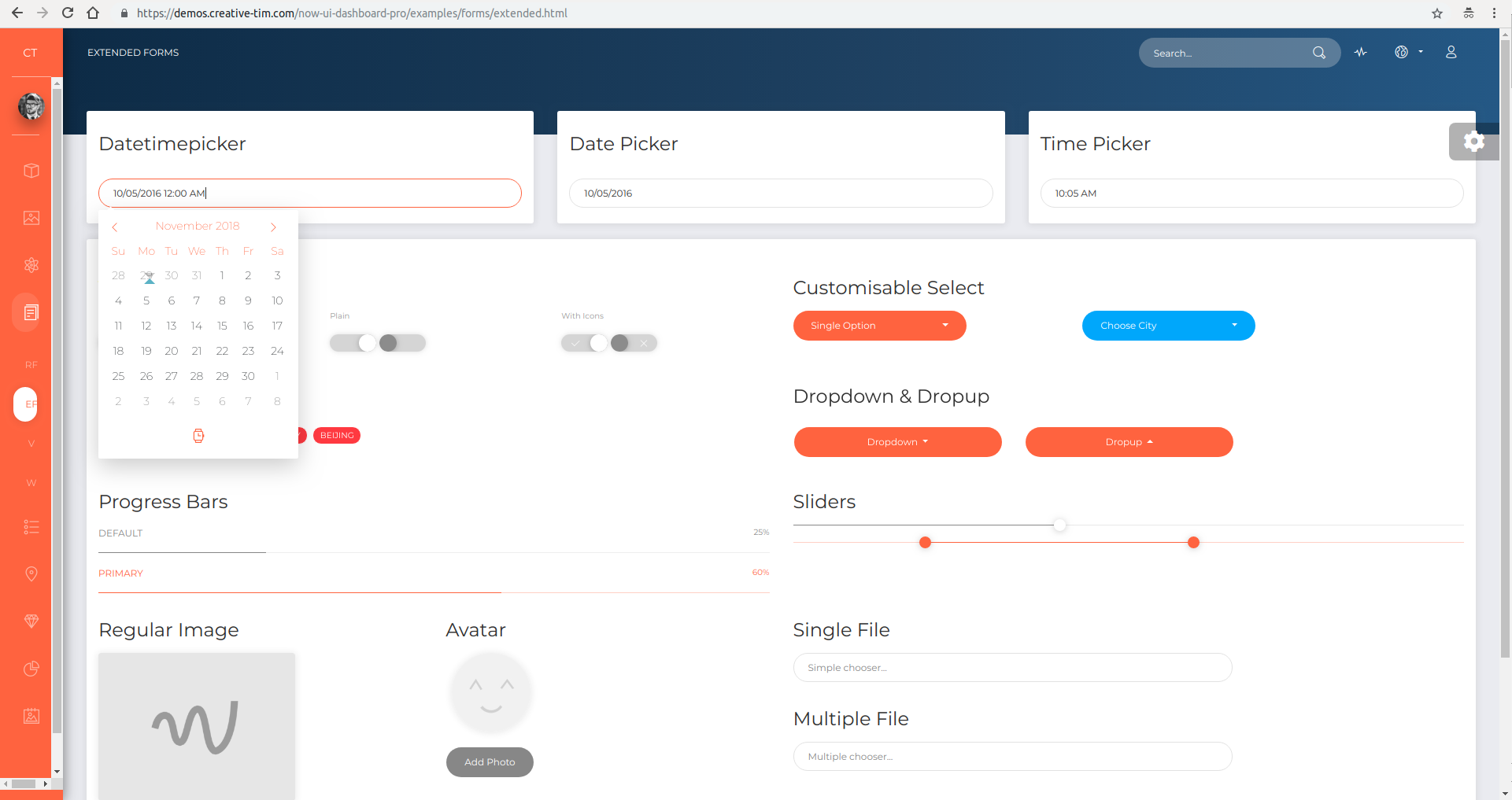 UI bug in date picker for current date · Issue #50 ...