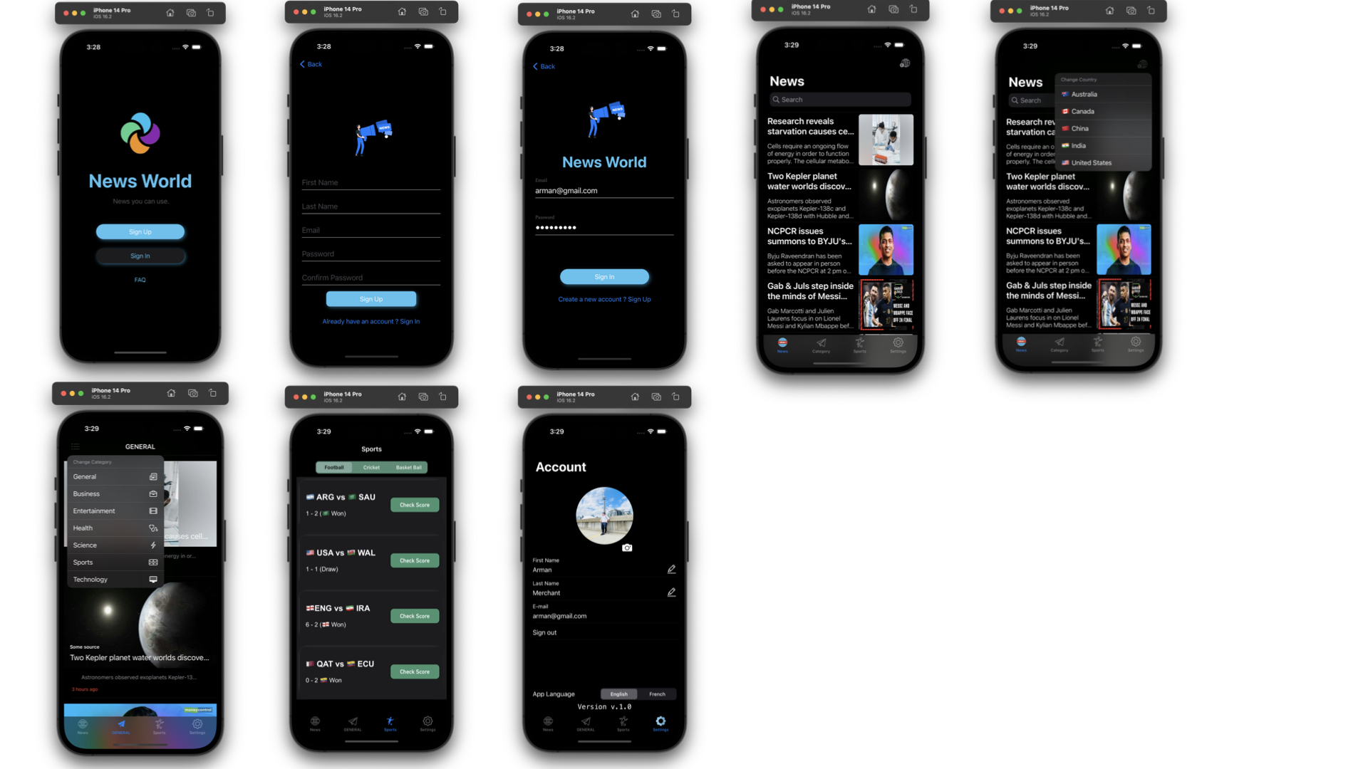 GitHub - 786armanmerchant/News-World: The main aim of this app is to ...