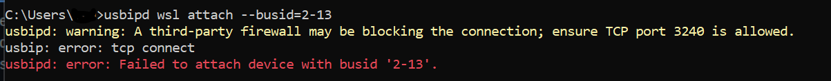 failure to attach to WSL Kali instance · Issue #505 · dorssel/usbipd ...