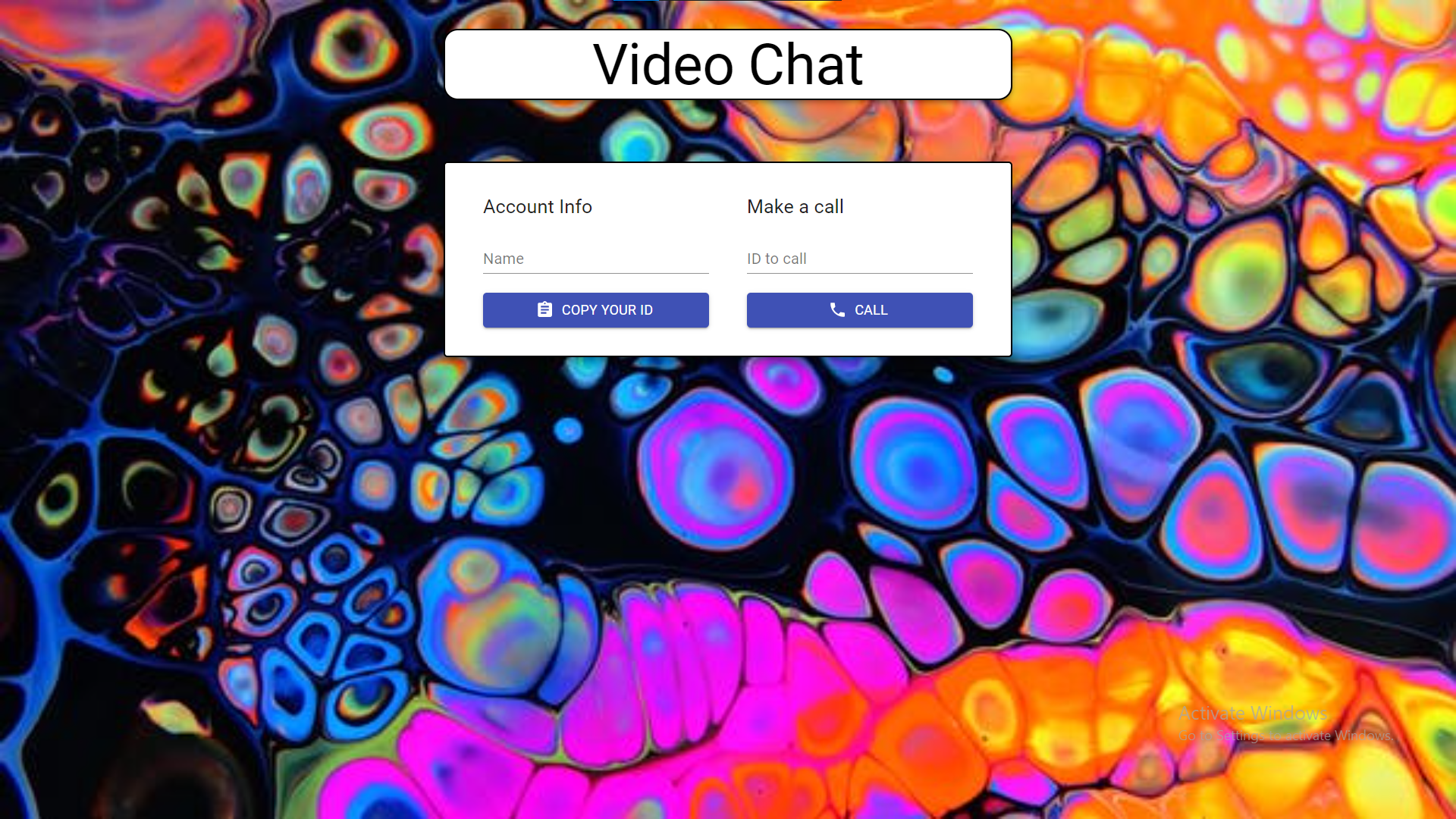 GitHub - Jaiminkapopara/video-call-app
