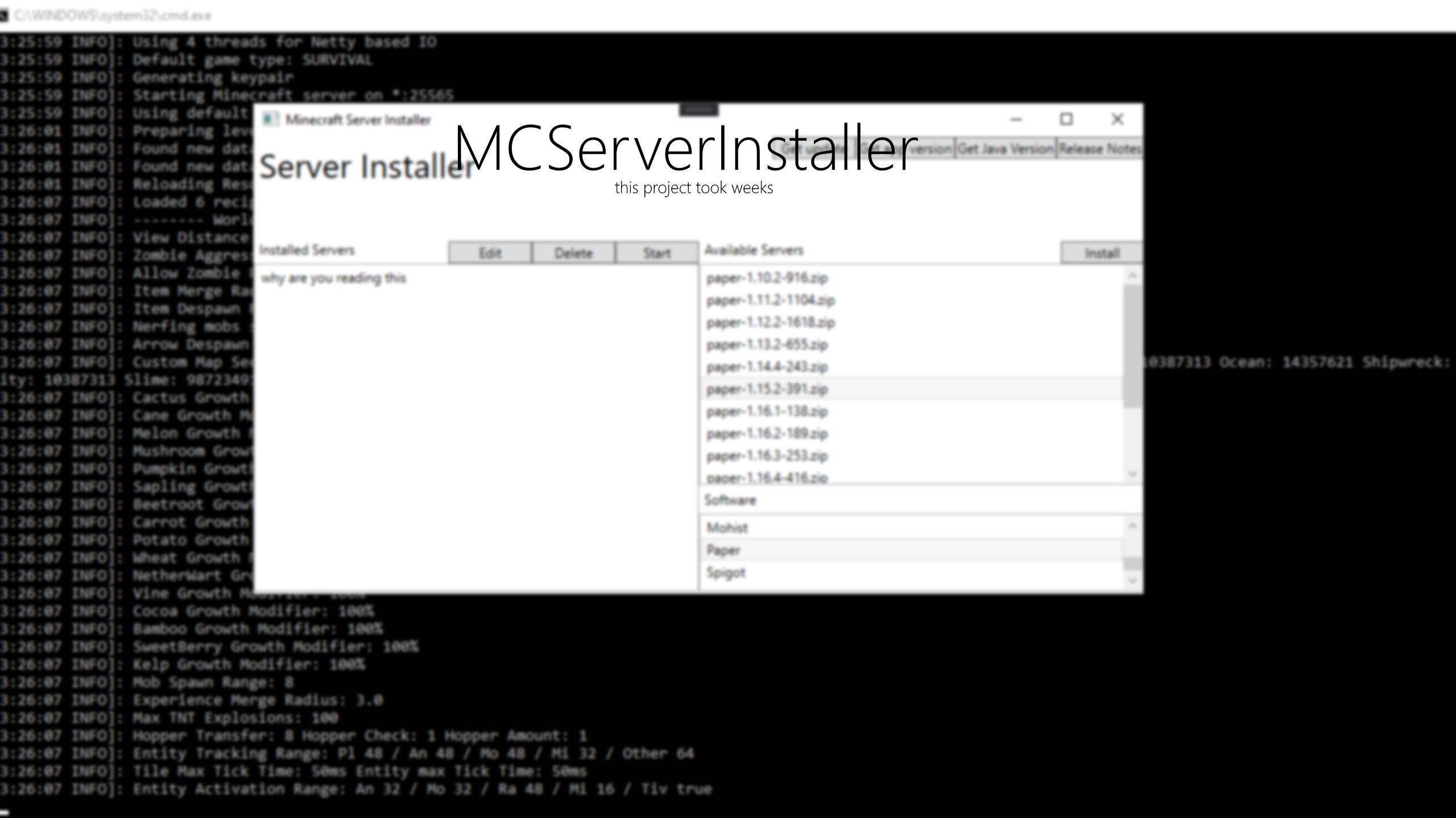 MCServerInstaller