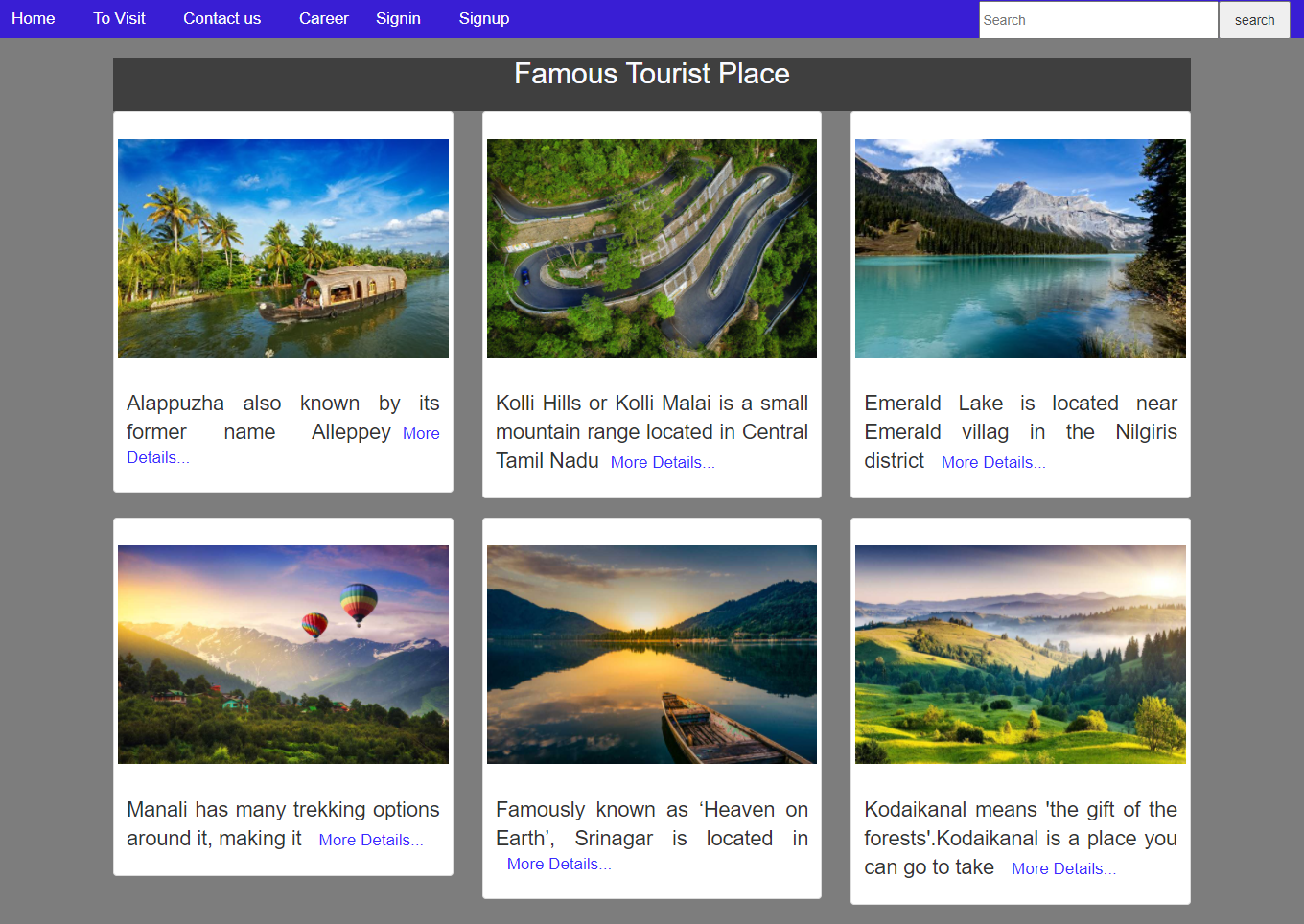 GitHub - ShenbagavalliGovindharasu/Tourism_Application