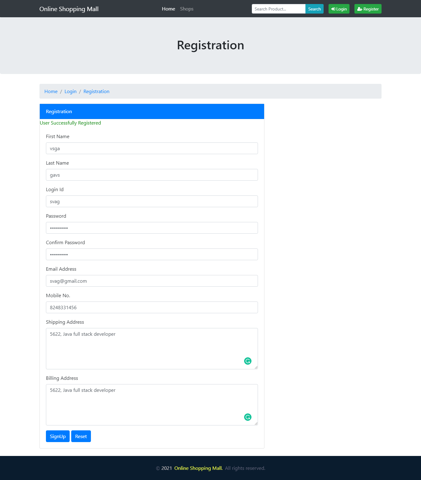 GitHub - ShenbagavalliGovindharasu/Shopping_mall_management
