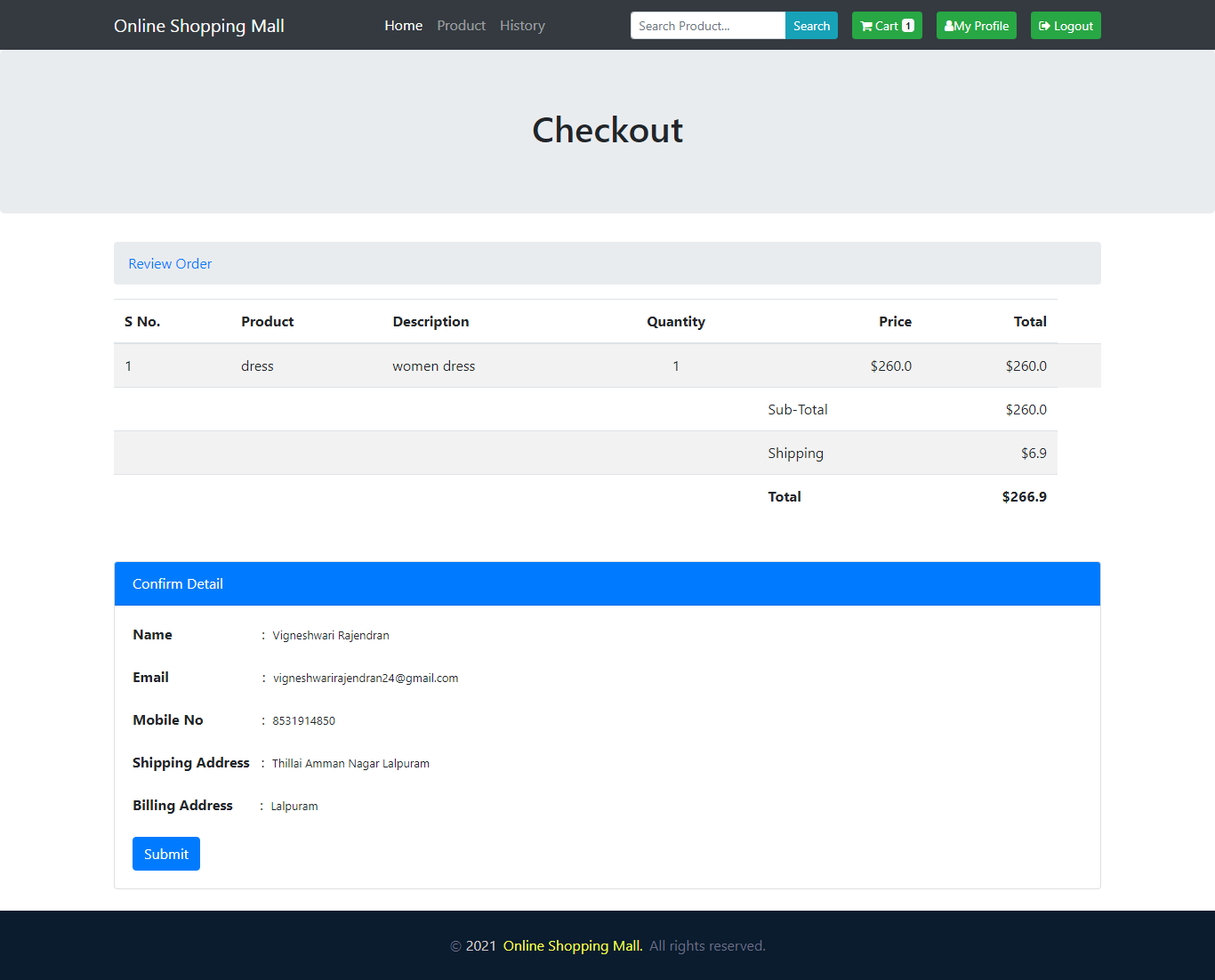 GitHub - ShenbagavalliGovindharasu/Shopping_mall_management