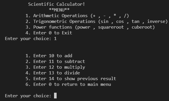 GitHub - Mridul1703/Scientific_Calculator: I used C++ to develop a ...