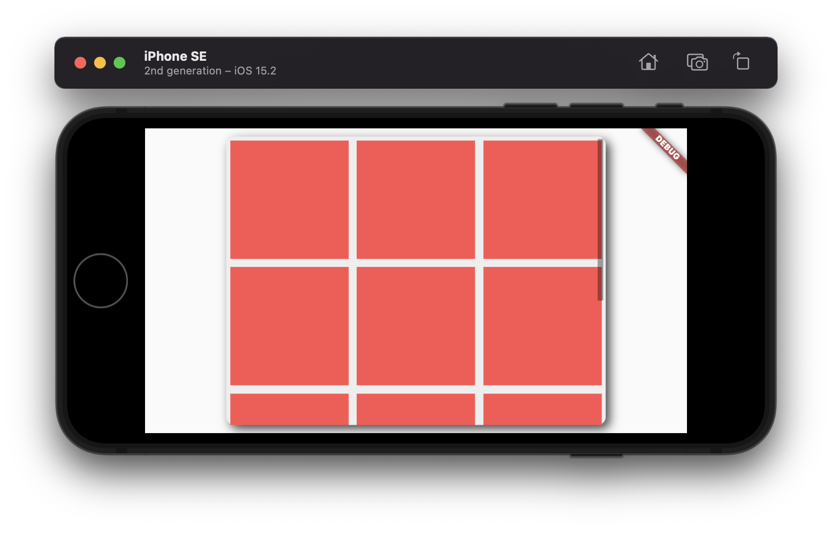Scrollbar position incorrect in landscape on some devices · Issue