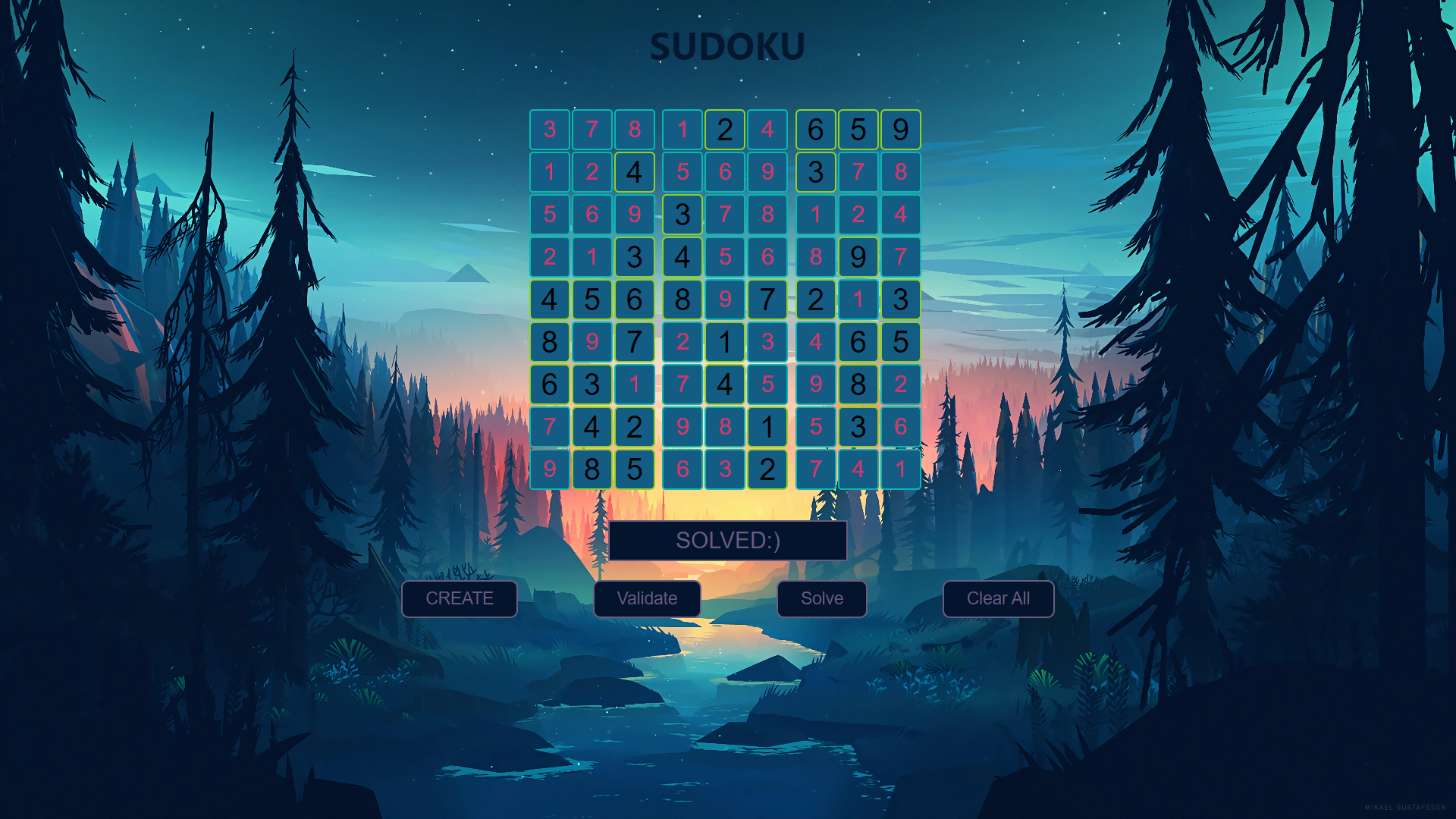 GitHub - PrateekUp/SUDOKU-WEB: Sudoku game in React with Express Server