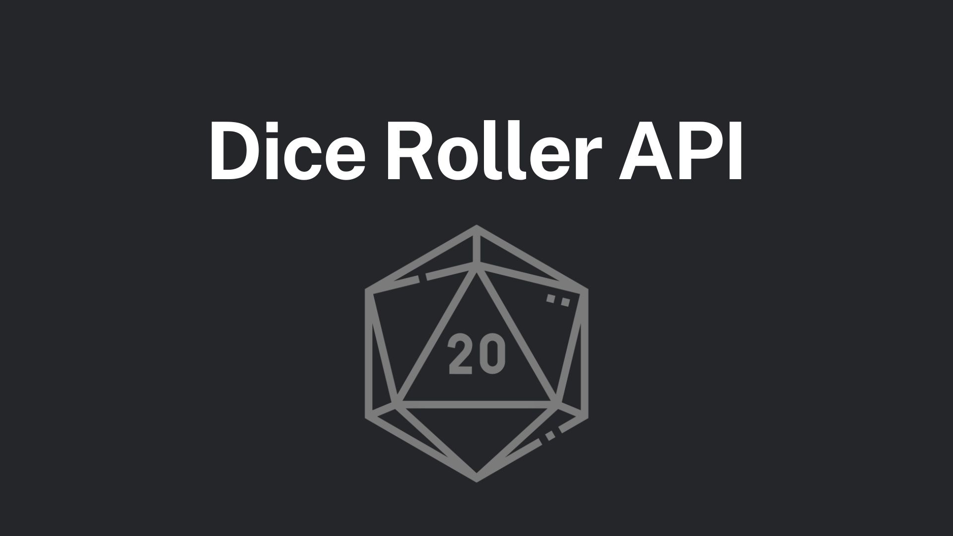 GitHub Furyforev3r/DiceRollerAPIExpressJS A dice rolling API done