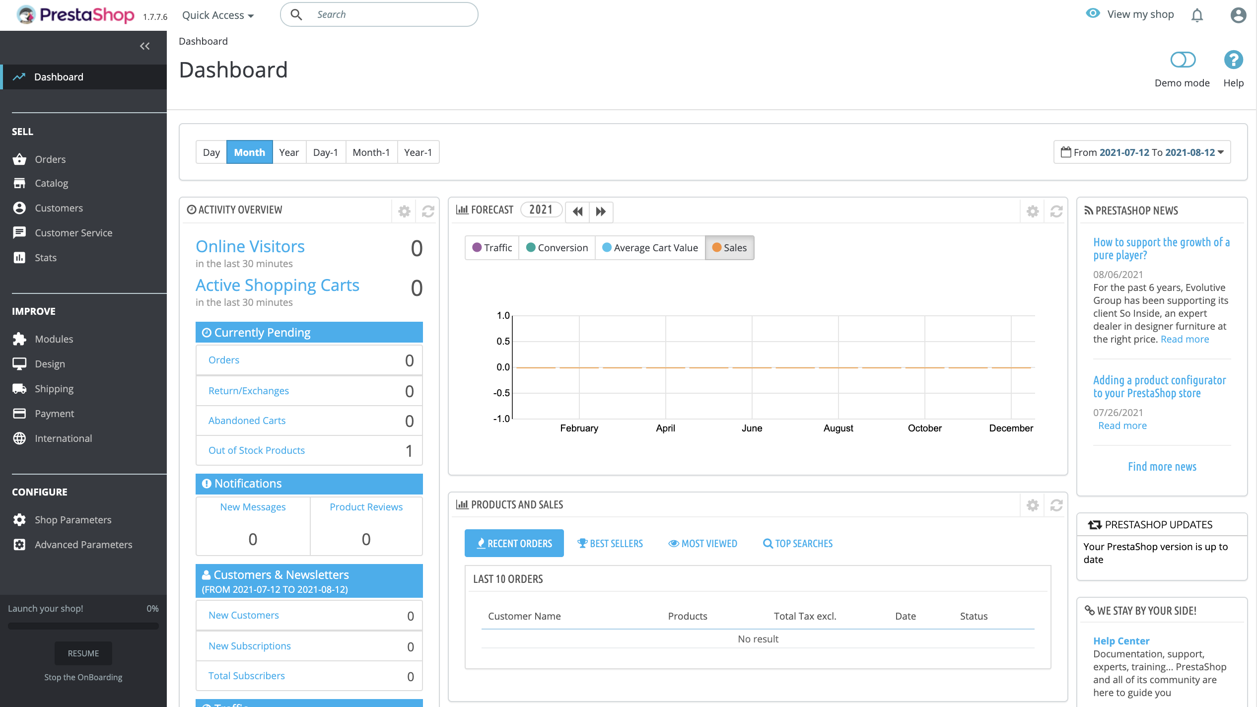 GitHub - pagandocheck/prestashop-store