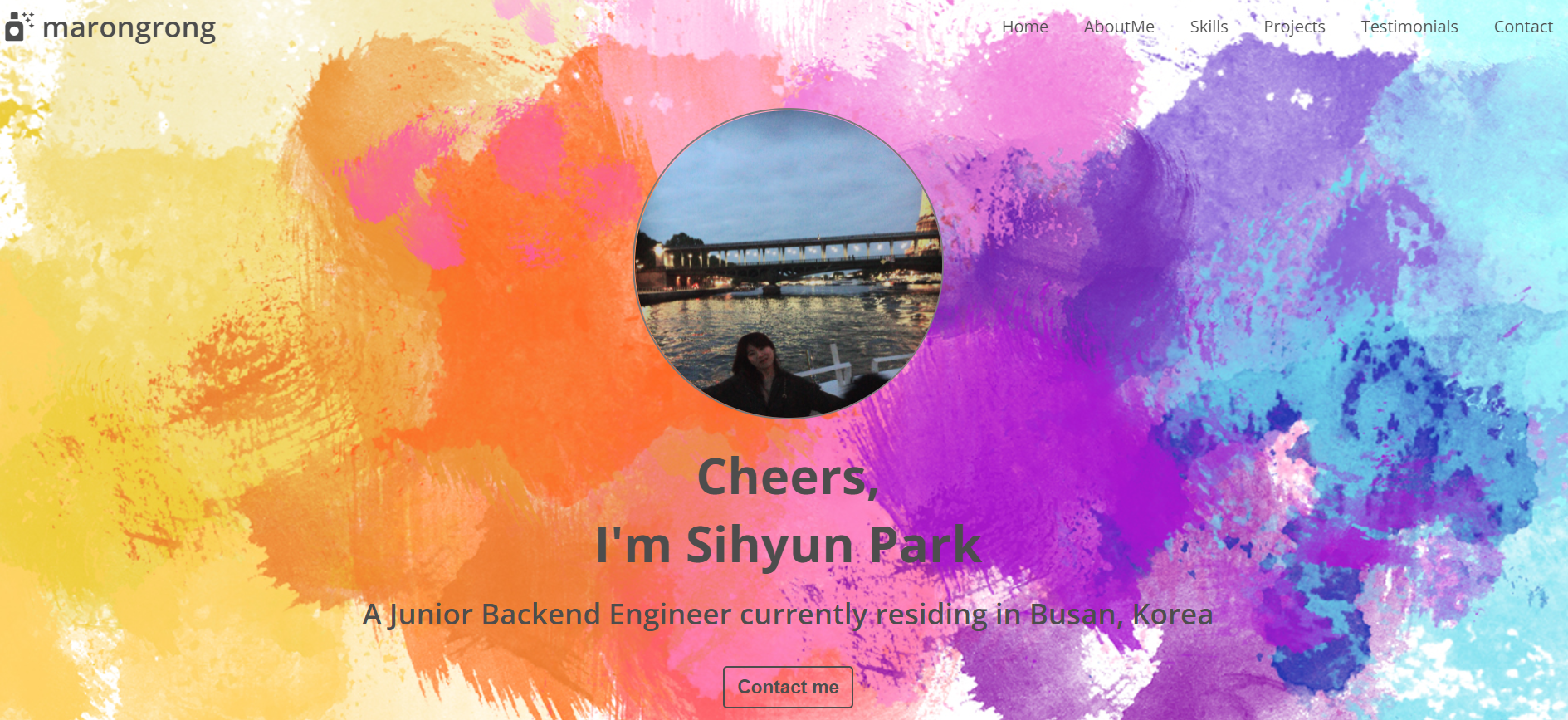 GitHub - SihyunPark01/Portfolio: marongrong's portfolio