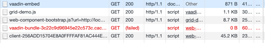 Exported component fails to download bundle · Issue #5946 · vaadin/flow ...