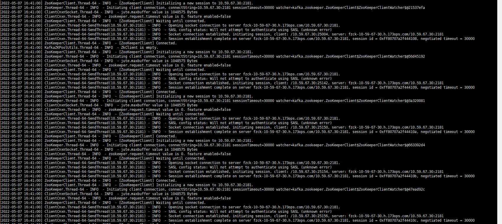 2.1.0版本，zk连接数不断增加 · Issue #608 · smartloli/EFAK · GitHub