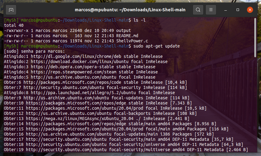 GitHub - mpcamargo1/Linux-Shell: No mundo Unix, o termo Shell é mais ...