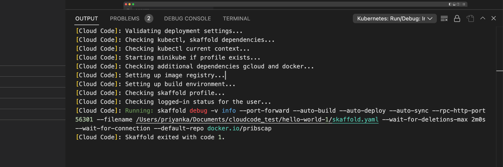 Deploying new app to existing cluster fails in VS Code · Issue #628 ...