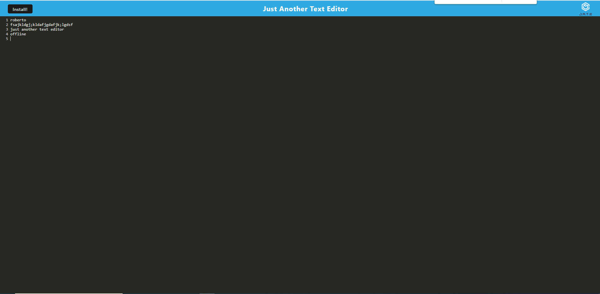 GitHub rob49157/PWAtexteditor