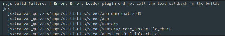 Error compiling assets in production mode · Issue #1644 · instructure ...