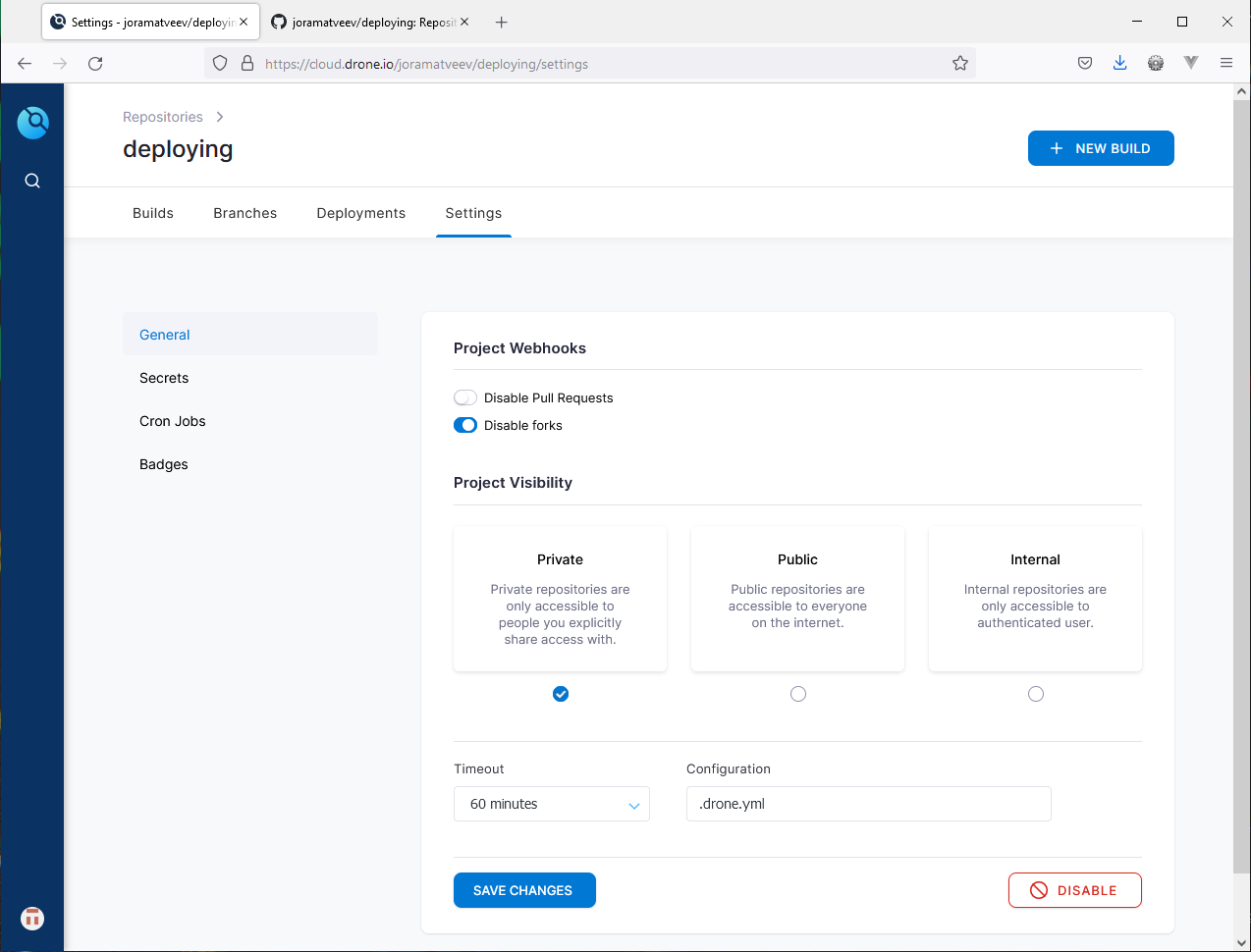 GitHub - joramatveev/deploying: Repository for testing of deployment