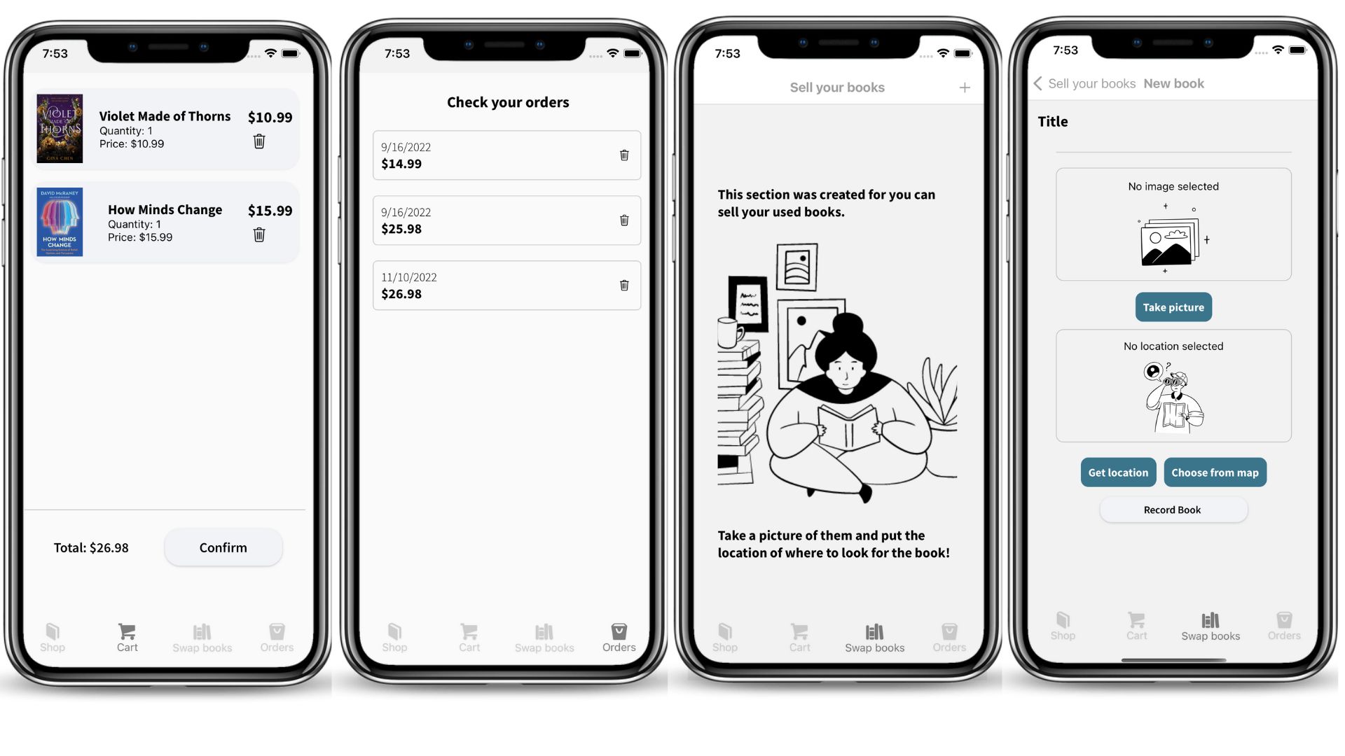GitHub - camilarociodiaz/e-book-store: Mobile app for Android and IOS ...